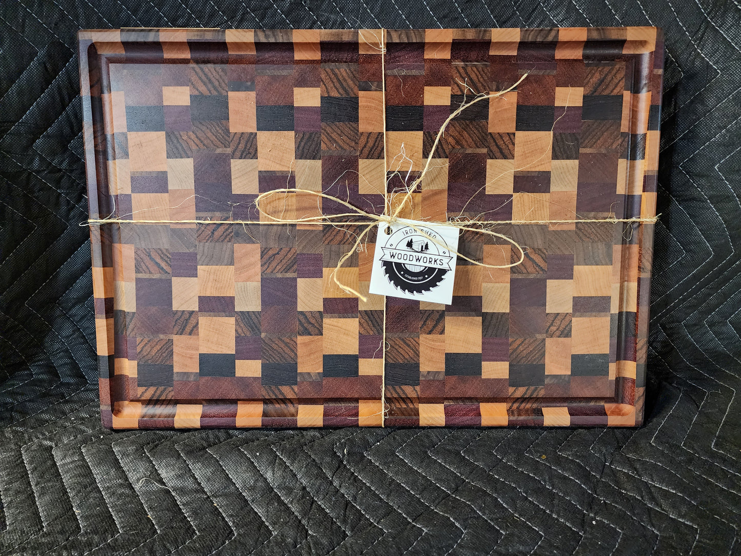 Chaos End Grain Cutting Board 12''x18''