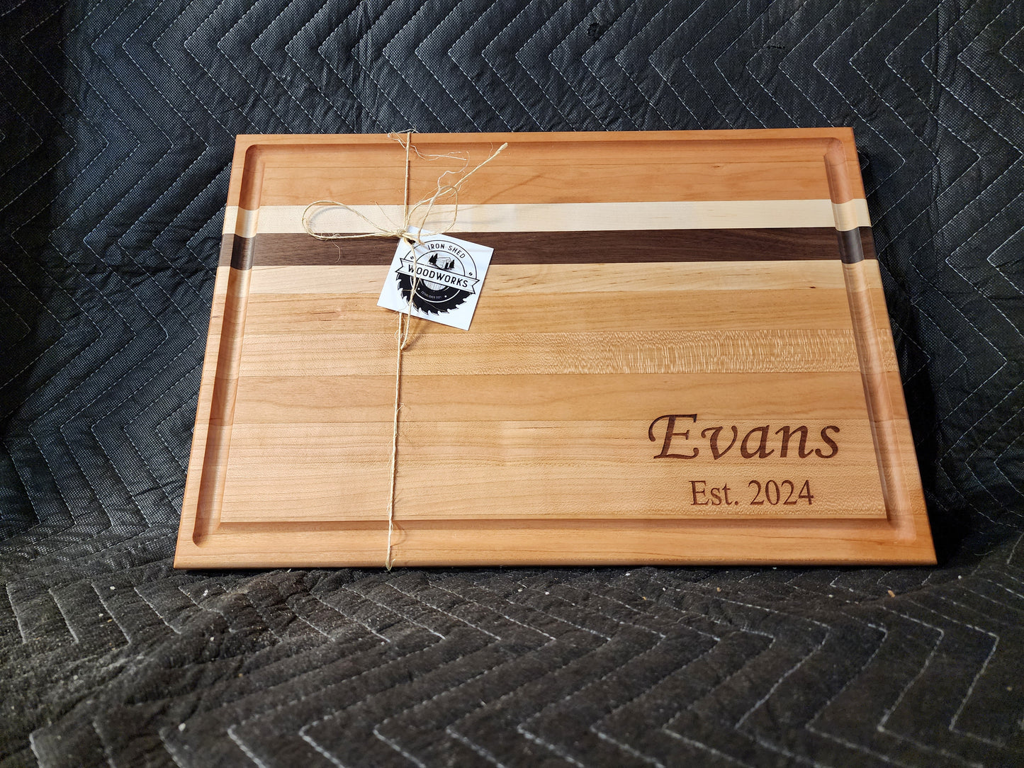 12x18 Cherry Wood Cutting Board