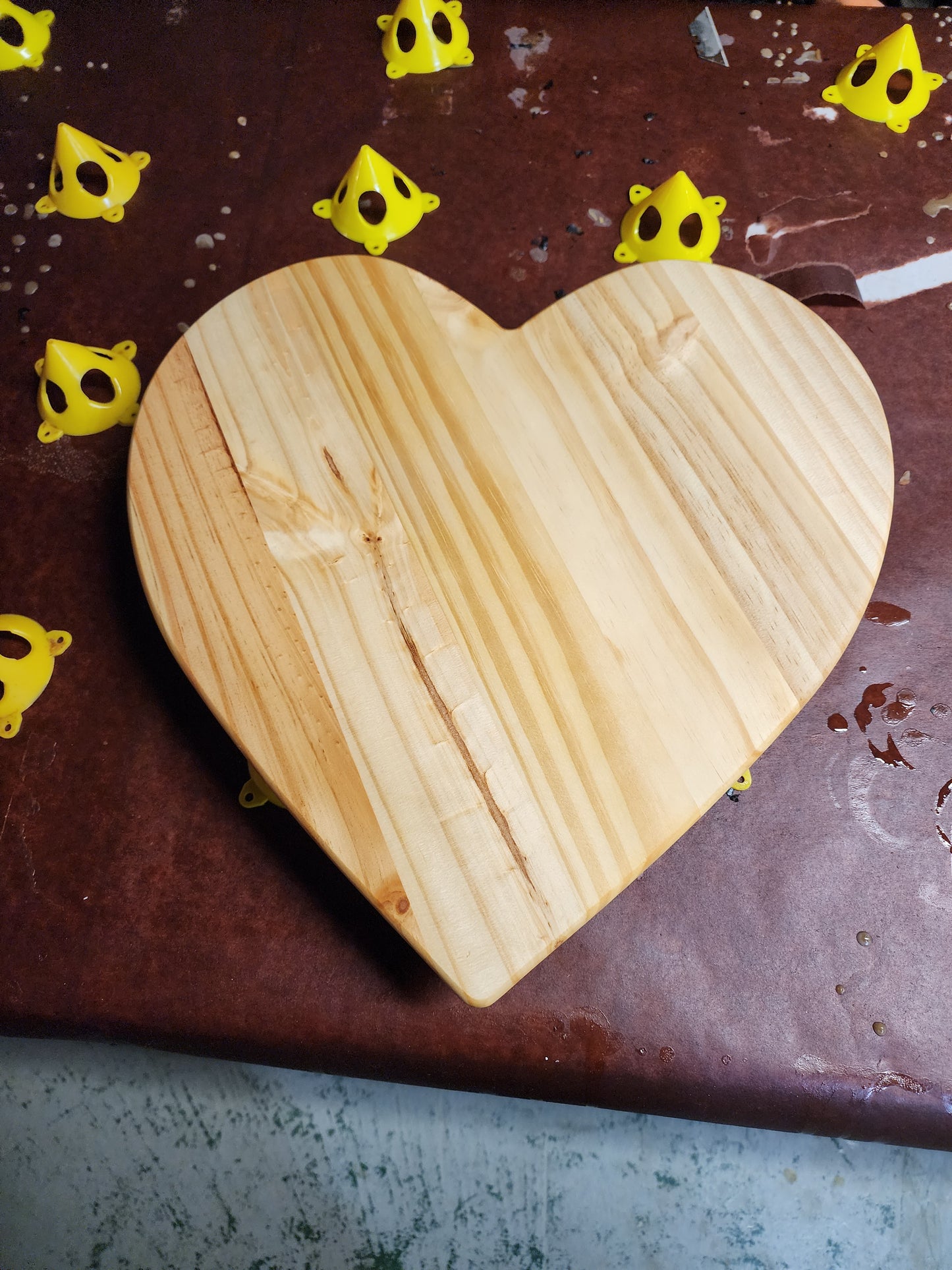 Heart Shaped Charcuterie Board